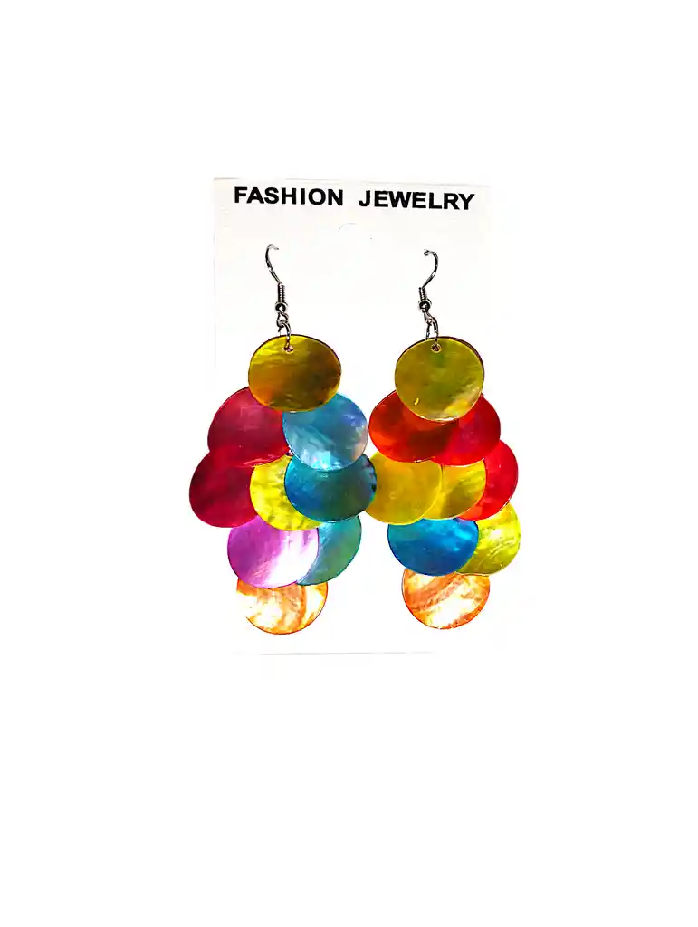 Aretes Esferas De Colores Acero Quirurjico Inoxidable