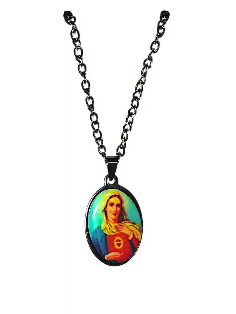 Cadena Virgencita Acero Quirurjico Inoxidable