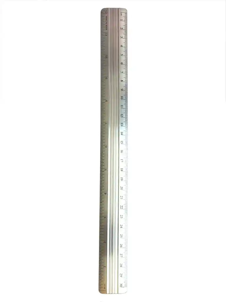 Regla Metalica 30 Cm