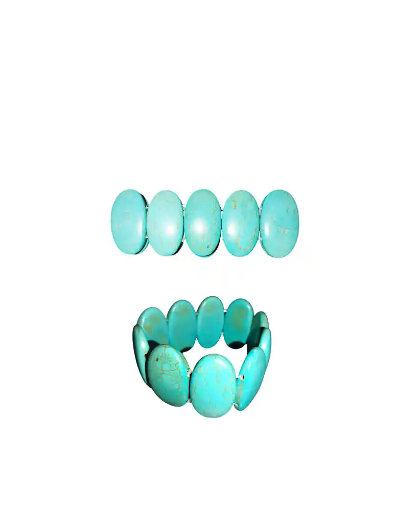 Pulsera Turquesa Ovalada