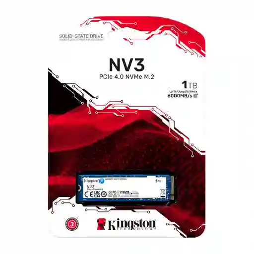 Disco Solido Pcie M.2 Nvme Kingston 1tb