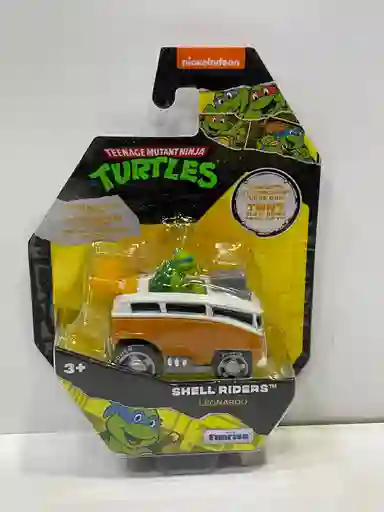 Carro Shell Riders Leonardo Tortugas Ninja Escala 1/72