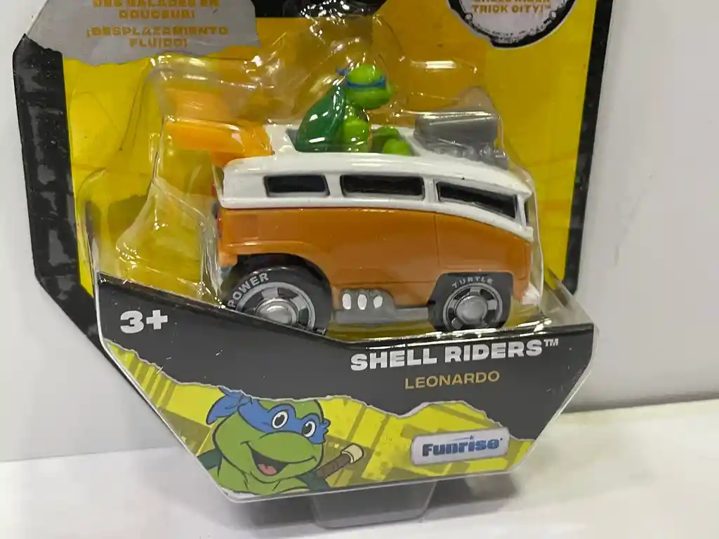 Carro Shell Riders Leonardo Tortugas Ninja Escala 1/72