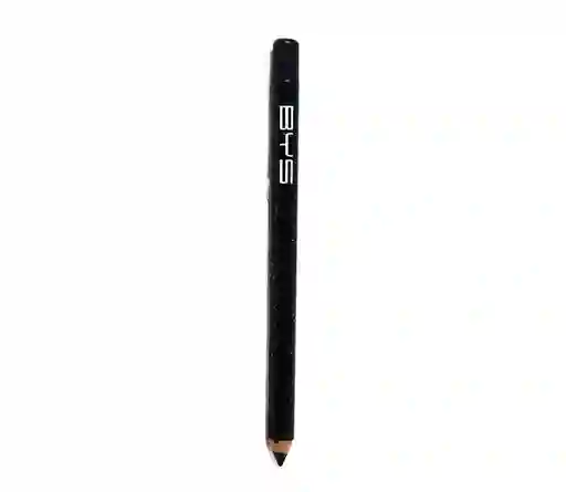 Bys Lapiz Delineador De Ojos Negro Plata