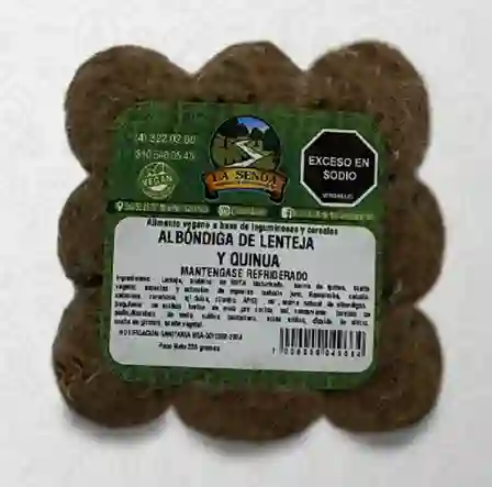 Albóndigas Veganas De Lentejas Y Quinua La Senda