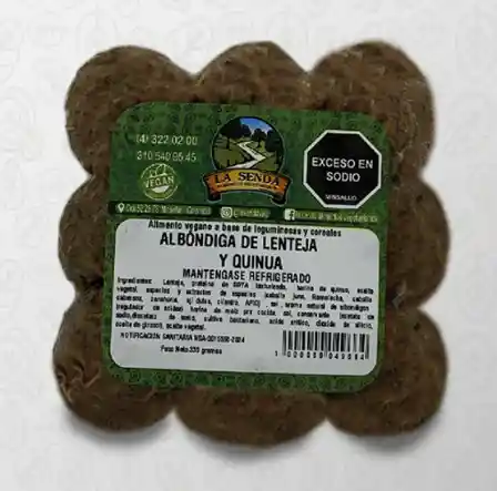 Albóndigas Veganas De Lentejas Y Quinua La Senda
