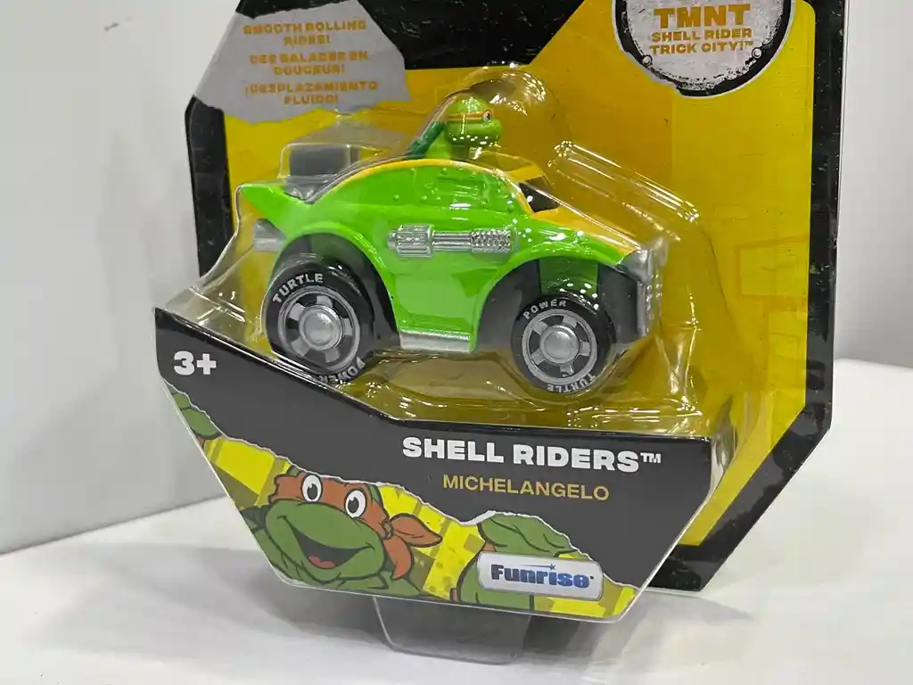 Carro Shell Riders Michelangelo Tortugas Ninja Escala 1/72