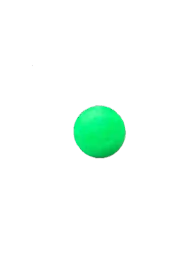 Pelota De Caucho Maciza Para Perro - 6 Cm - Verde
