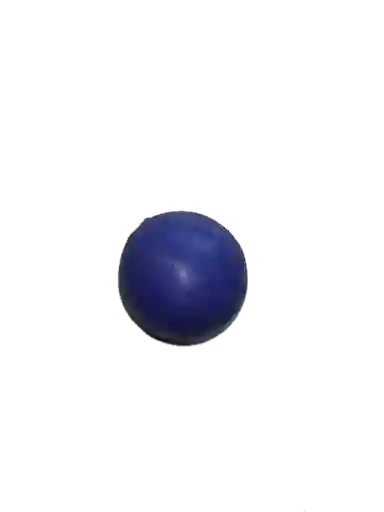 Pelota De Caucho Maciza Para Perro - Mediana - 6.5 Cms - Morado