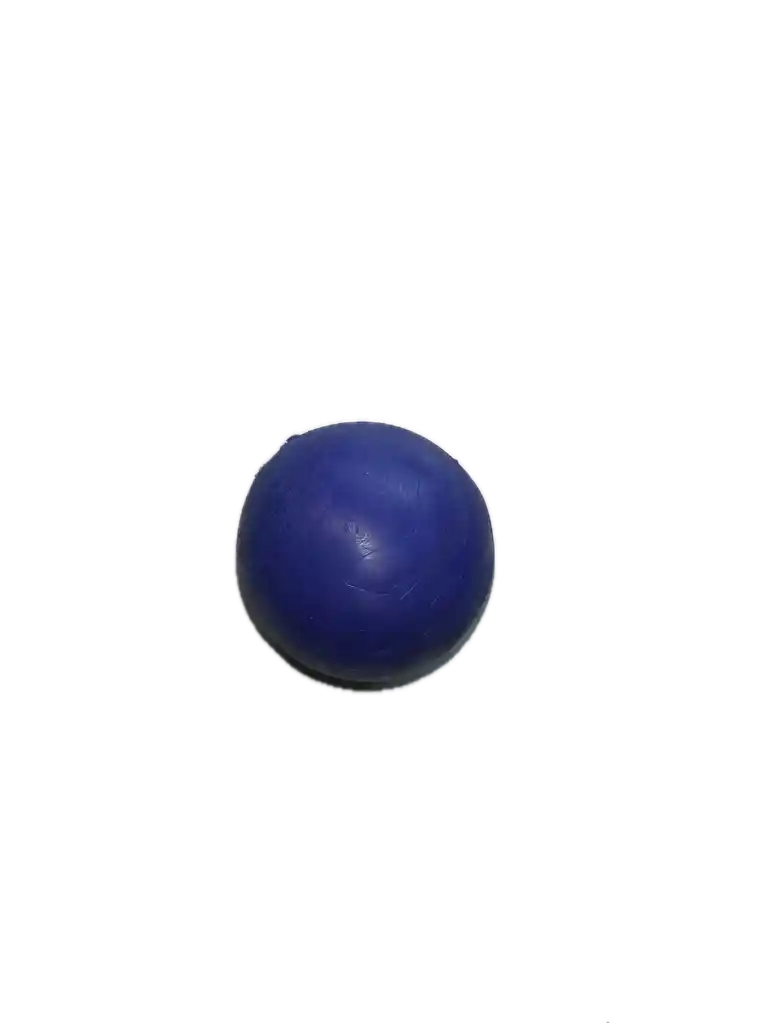 Pelota De Caucho Maciza Para Perro - Mediana - 6.5 Cms - Morado