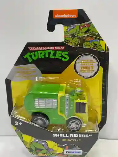 Carro Shell Riders Donatello Tortugas Ninja Escala 1/72