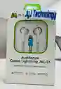 Audífonos Lightning Cableados Jal-53