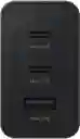 Cabeza Cargador Samsung Ultrarapido Doble Usb C 65/25w Usb A 15w Adroid Iphone