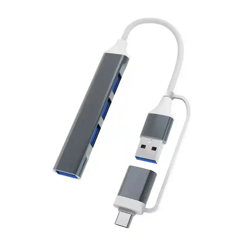 Adaptador Otg 4 En 1 Tipo C A Usb 3.0 Para Ordenador