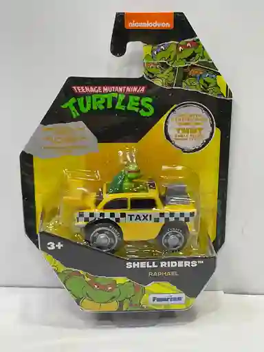 Carro Shell Riders Raphael Tortugas Ninja Escala 1/72