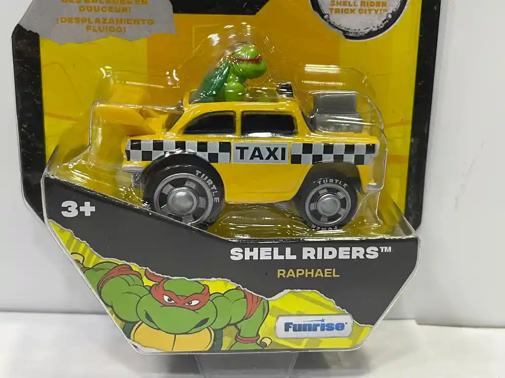 Carro Shell Riders Raphael Tortugas Ninja Escala 1/72