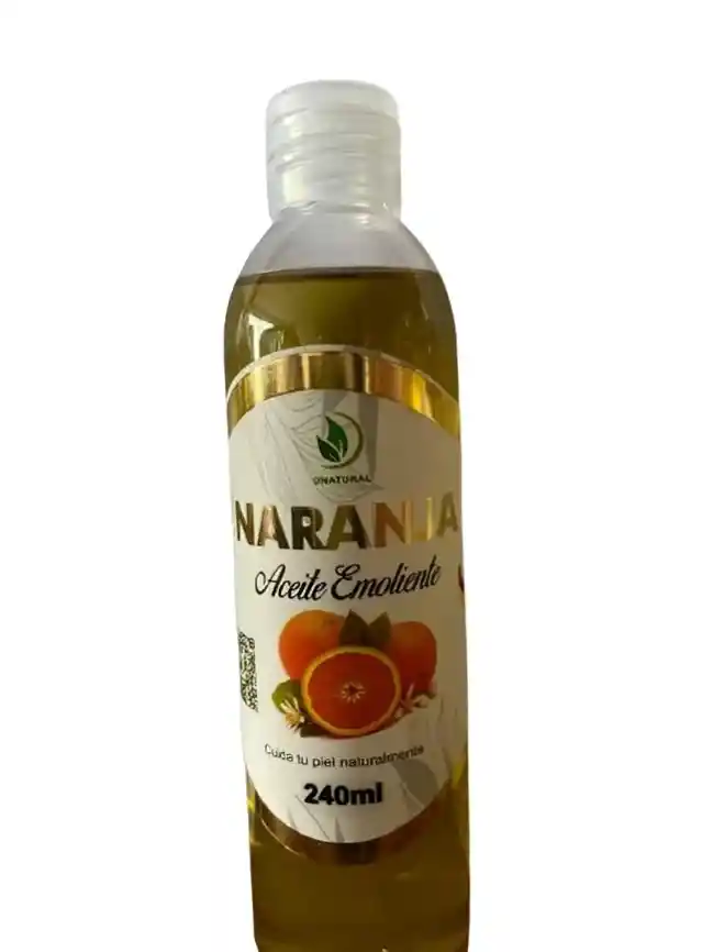 Aceite Natural De Naranja Con Vitamina E, Aloe Vera Y Ácido Hialurónico X 240ml