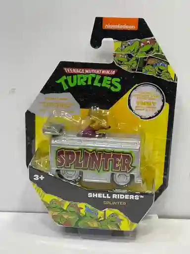 Carro Shell Riders Splinter Tortugas Ninja Escala 1/72