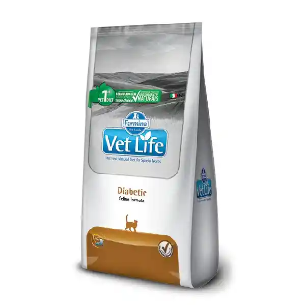 Vet Life Alimento Para Gatos Adultos Diabetic