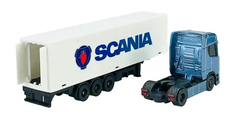 Camión A Escala Contenedor Scania Maisto Original Diecast