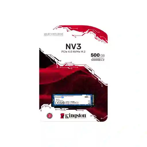 Disco Solido Pcie M.2 Nvme Kingston 500gb