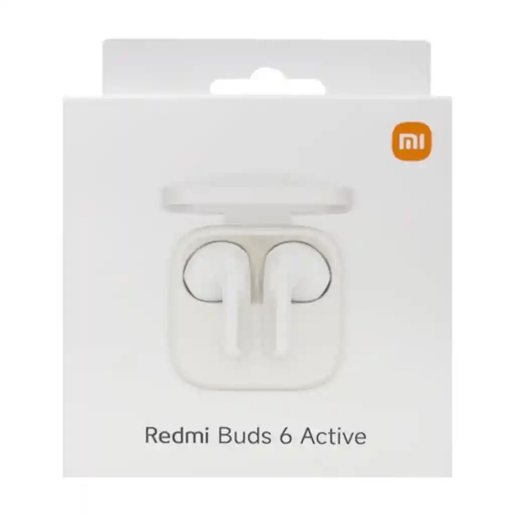 Auriculares Xiaomi Redmi Buds 6 Active Bluetooth 5.4 (blanco)