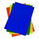 Papel Silueta 1/8 *10 Colores Surtidos