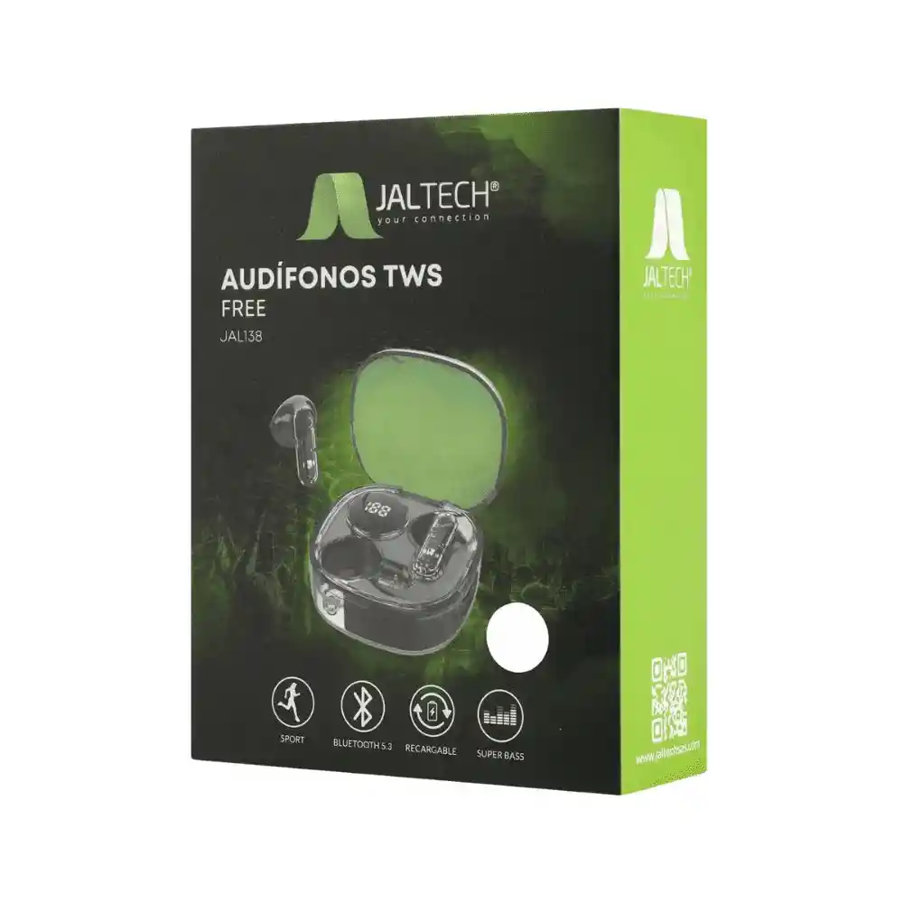 Audifonos Tws Free - Jal138 Verde	