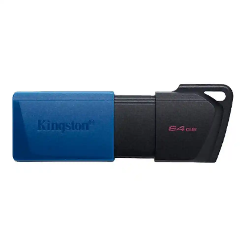 Memoria Usb Kingston 64gb 3.2 Gen 1 Datatraveler Exodia M (black + Blue)	