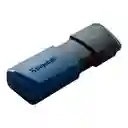 Memoria Usb Kingston 64gb 3.2 Gen 1 Datatraveler Exodia M (black + Blue)	