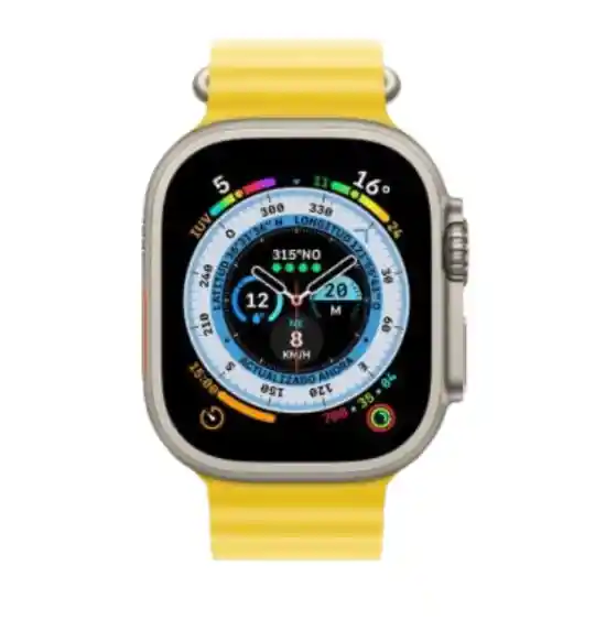 Smart Watch Amarillo Mobulaa H8 Ultra Original