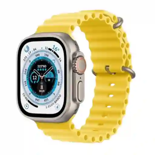 Smart Watch Amarillo Mobulaa H8 Ultra Original