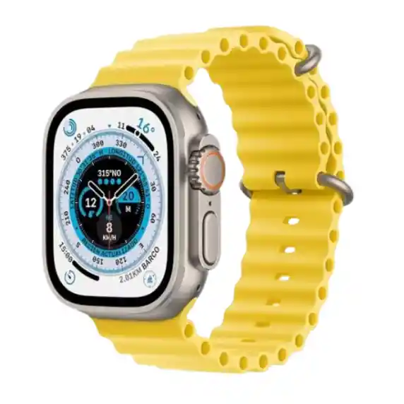 Smart Watch Amarillo Mobulaa H8 Ultra Original