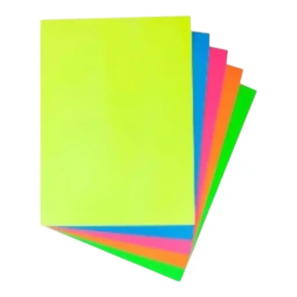 Cartulina Calipso 1/8 *10 Colores Surtidos