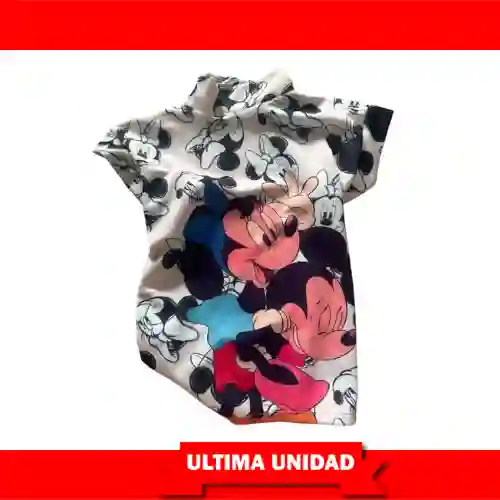 Blusa Minnie Tela Scuba Talla Unica