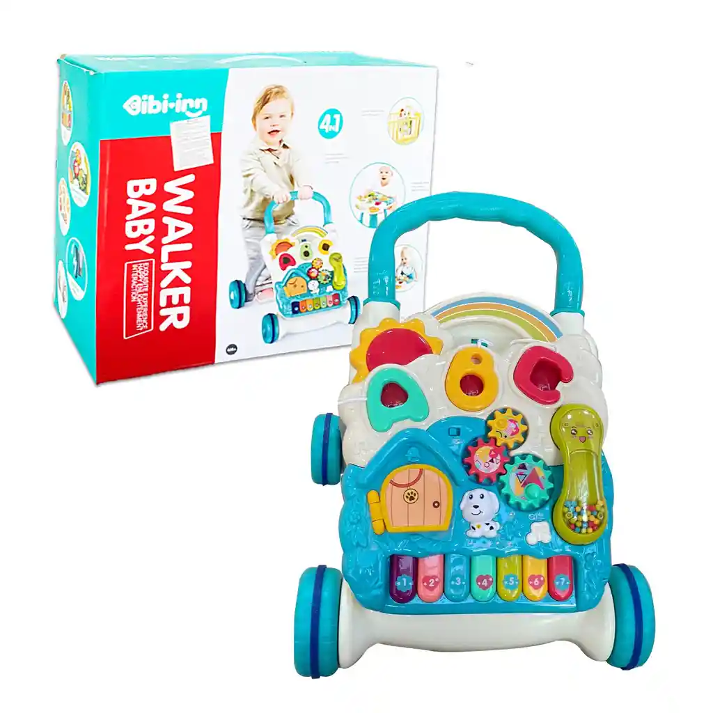 Caminador Musical Color Rojo