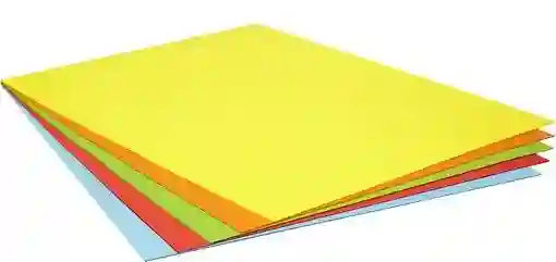 Cartulina Fluorescente Amarillo 1/8
