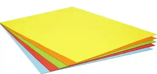Cartulina Fluorescente Amarillo 1/8
