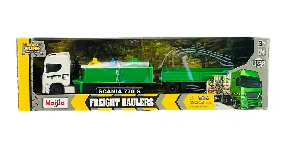 Camión A Escala Trailer Scania 770 Diecast Metal Maisto Original