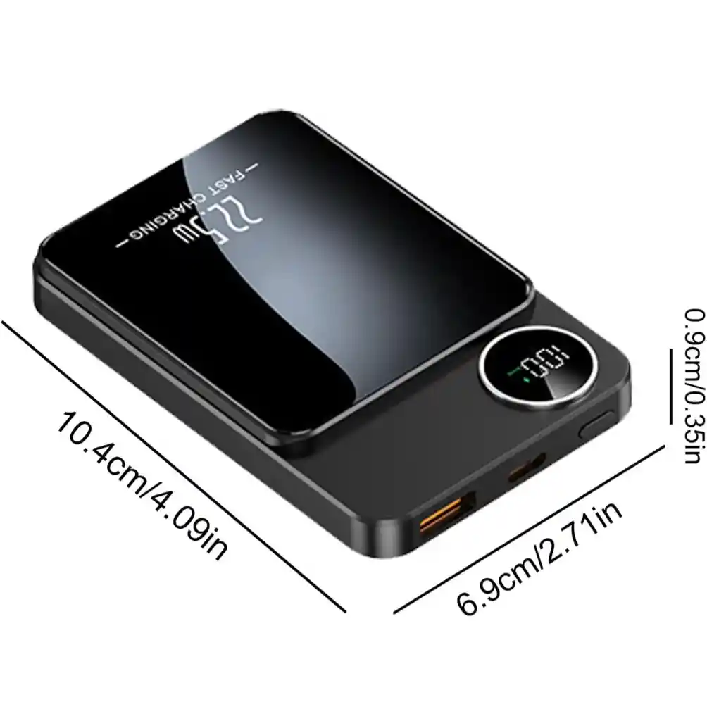 Power Bank Magnética 10000mah Pd 22.5w Harvic