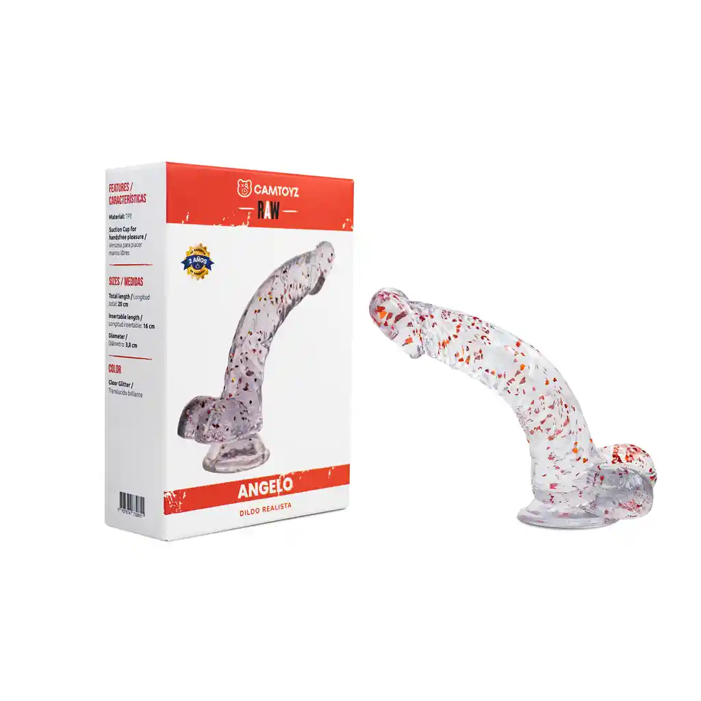 Dildo Transparente Angelo