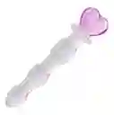 Consolador Cristal Corazon (17 Cm)