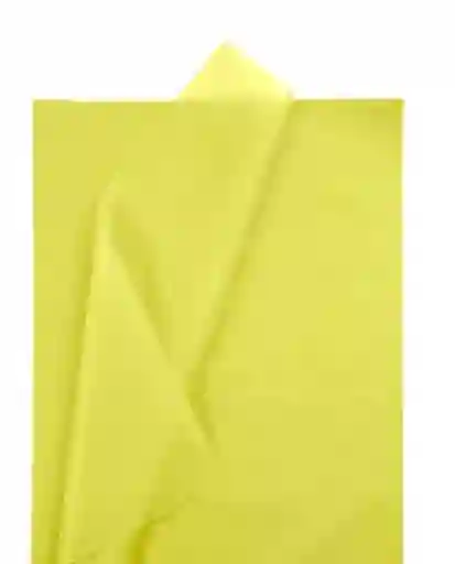 Papel Seda / Cometa Amarillo X 5 Unidades