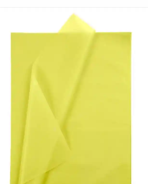 Papel Seda / Cometa Amarillo X 5 Unidades