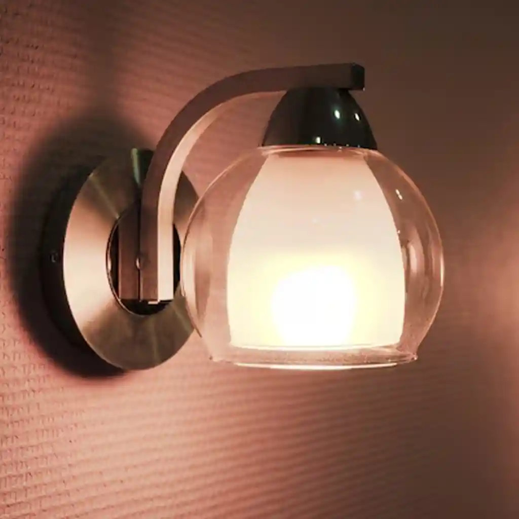 Lámpara De Pared Vintage 1 Luz Dixton La08250 -satín