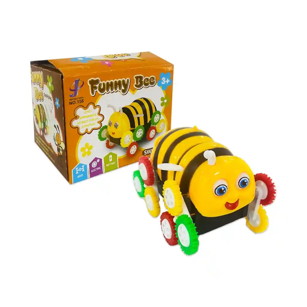 Abeja Infantil Con Pilas