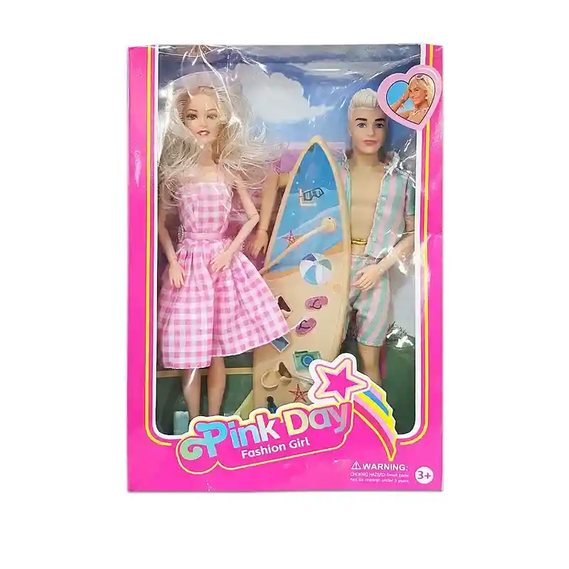 Barby Con Ken En Caja