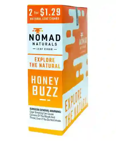 Nomad Cigarrillo Hoja De Tabaco X2 Honey Buzz