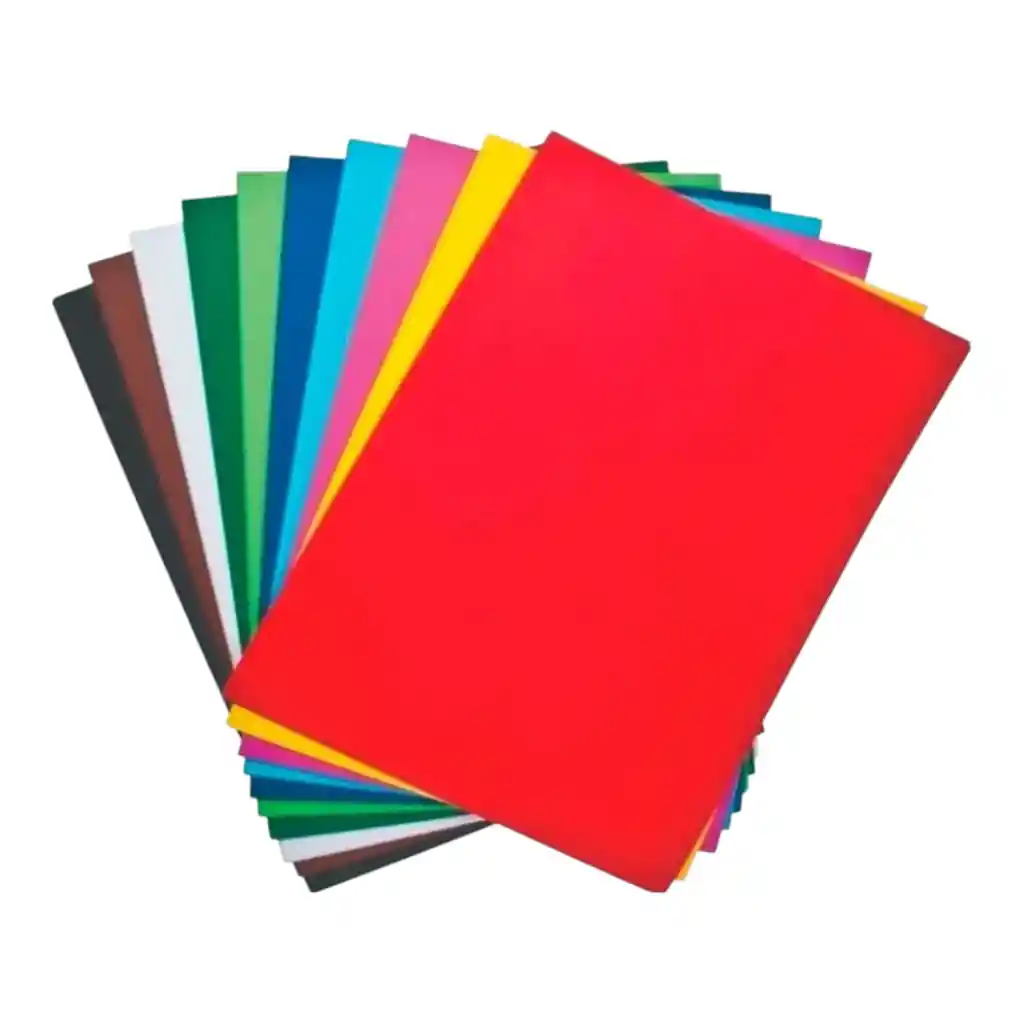 Cartulina Iris O Arte 1/8 *10 Colores Surtidos