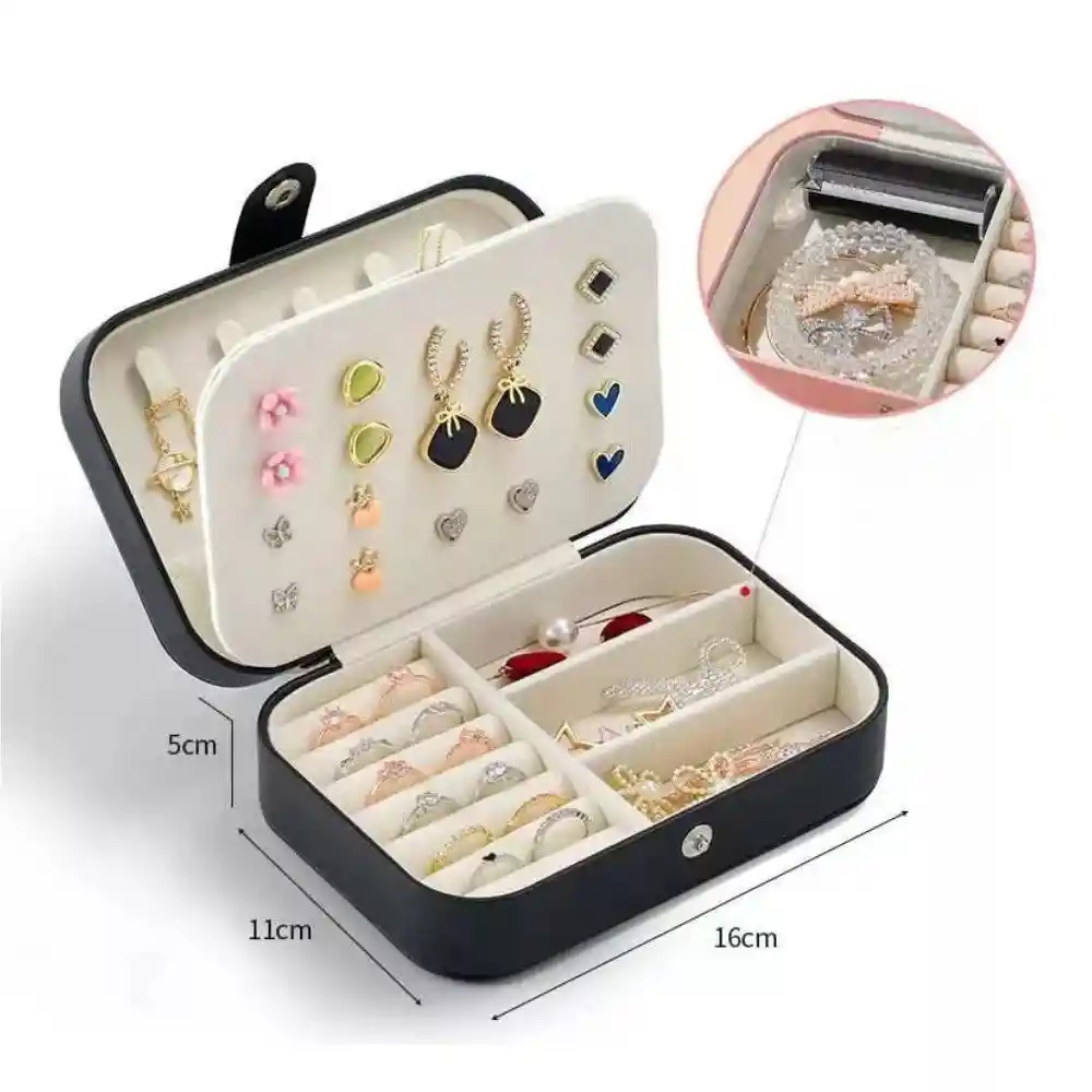 Joyero De Lujo Organizador De Joyas Con Base Para Topos
